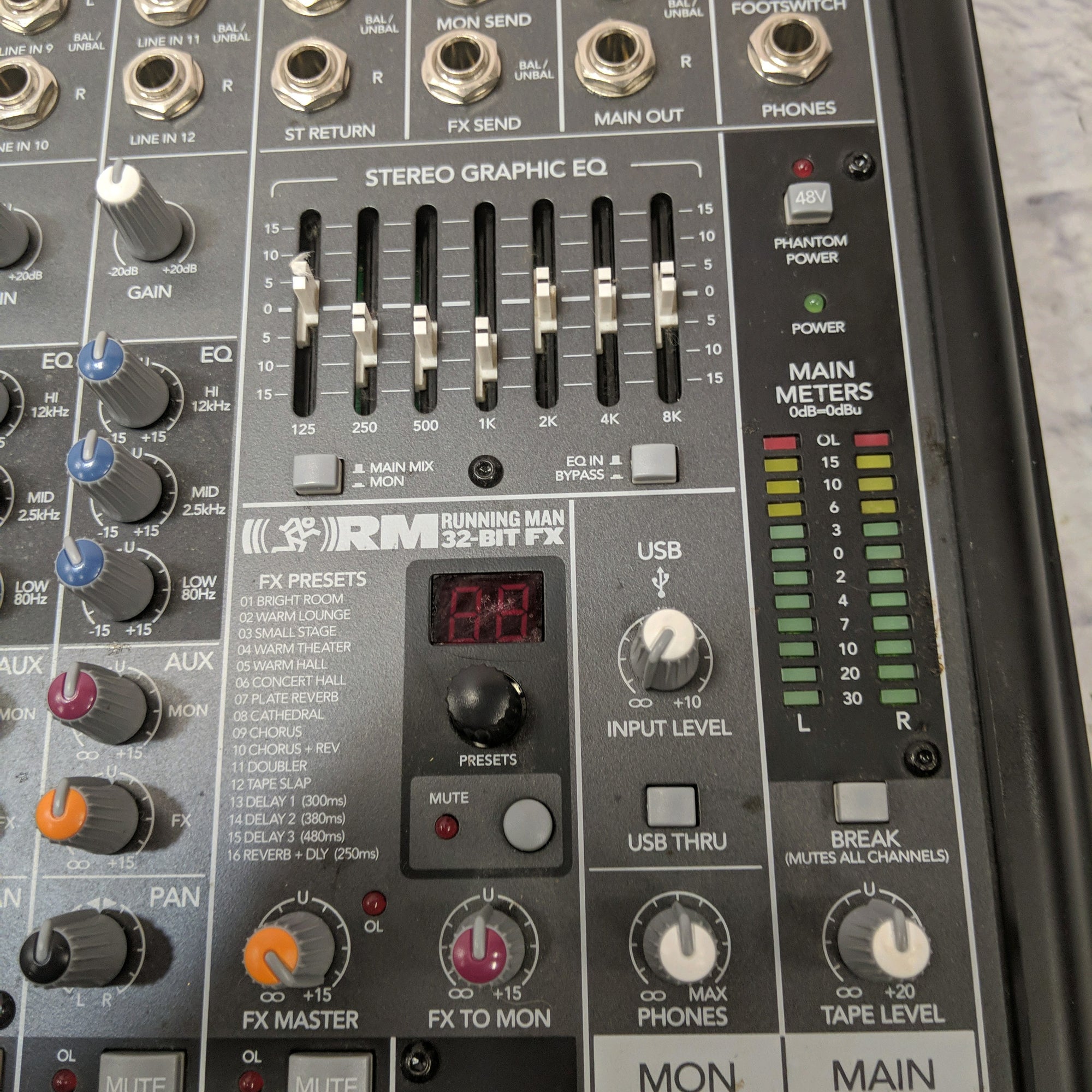 Mackie ProFX12 Eight Channel Mixer