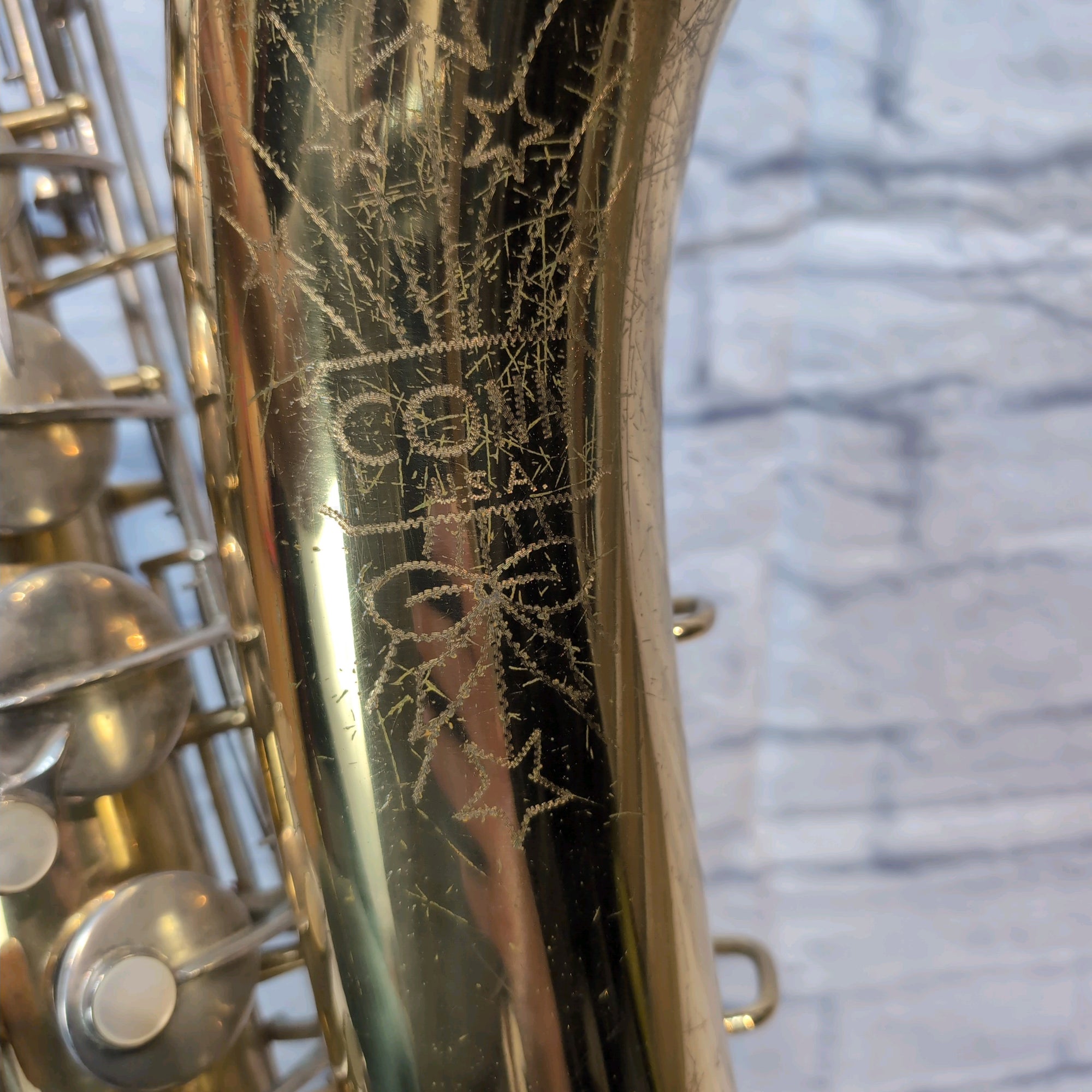 Vintage Conn 16M Tenor Saxophone "Shooting Stars" Late 50 Early 60s