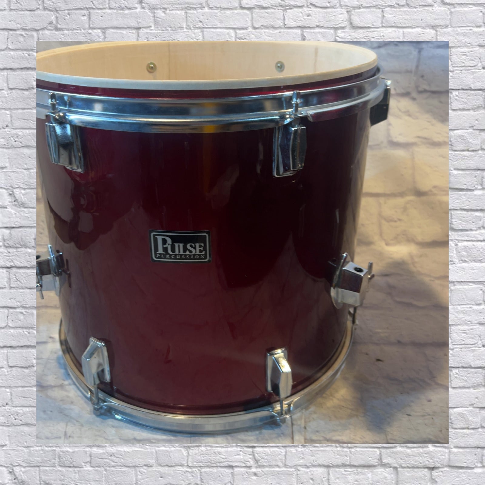Pulse percussion Wine Red 16x15 Floor Tom
