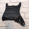 Unknown Black Strat Loaded Pickguard