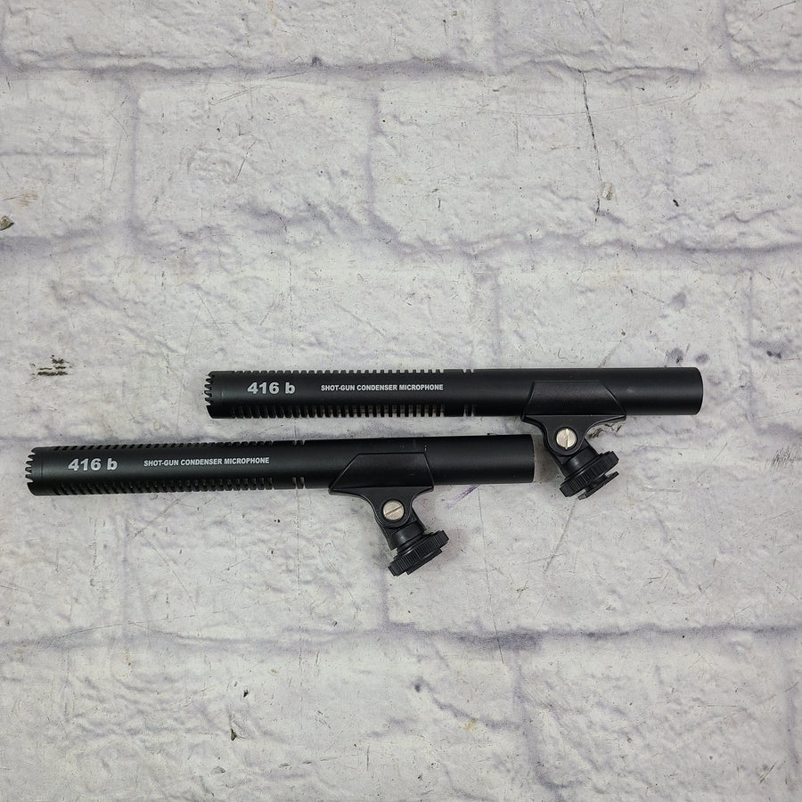 Acoustic Solutions 416B Shotgun Mic (Pair) Microphone