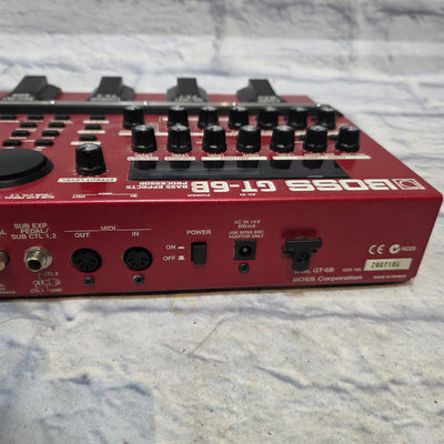 Boss GT-6B w/ Case Bass Multieffects Pedal