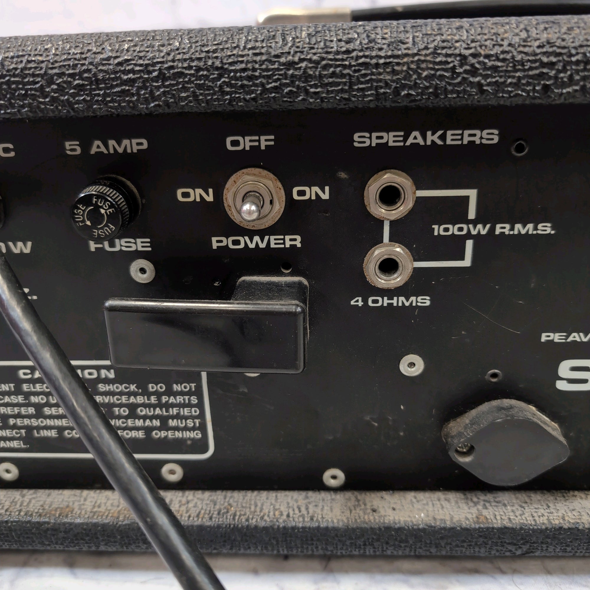 Peavey PA-200 Mixer Amp 4 Channel Powered Mixer PA Head