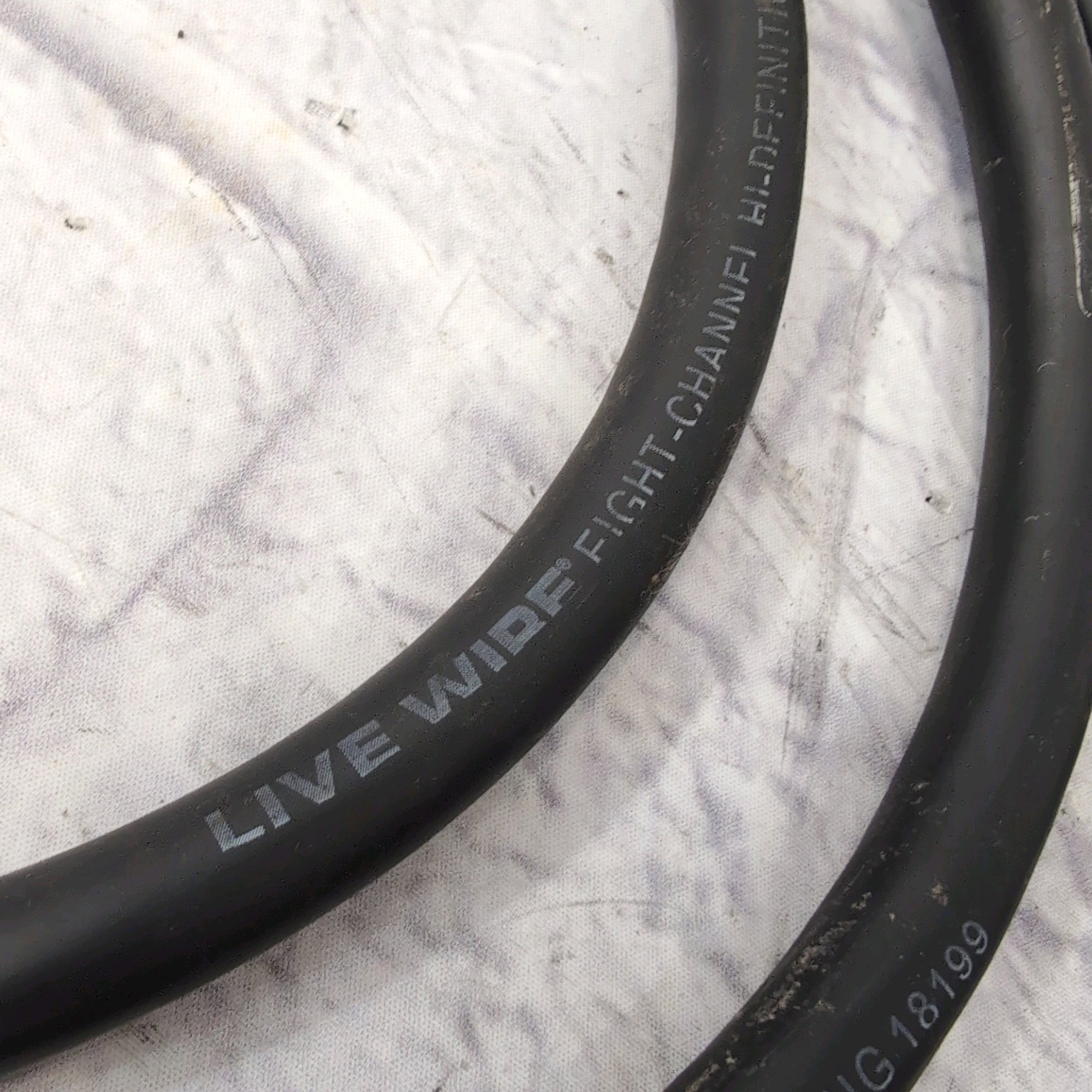 Livewire 10' 10ft 8 Channel Hi Def 1/4 TRS to 1/4 TRS Recording Snake