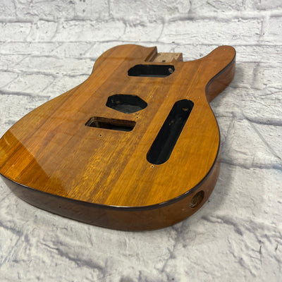 Unknown Telecaster Body Mahogany Finished with Tremolo Route