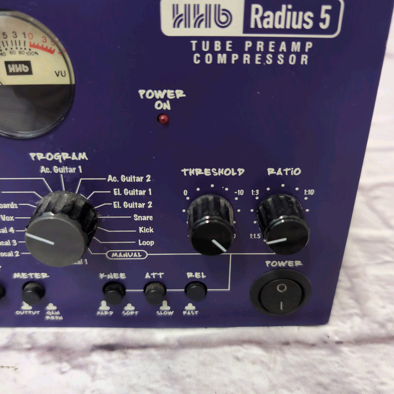 HHB Radius 5 Fat Man 2 Tube Preamp - Evolution Music