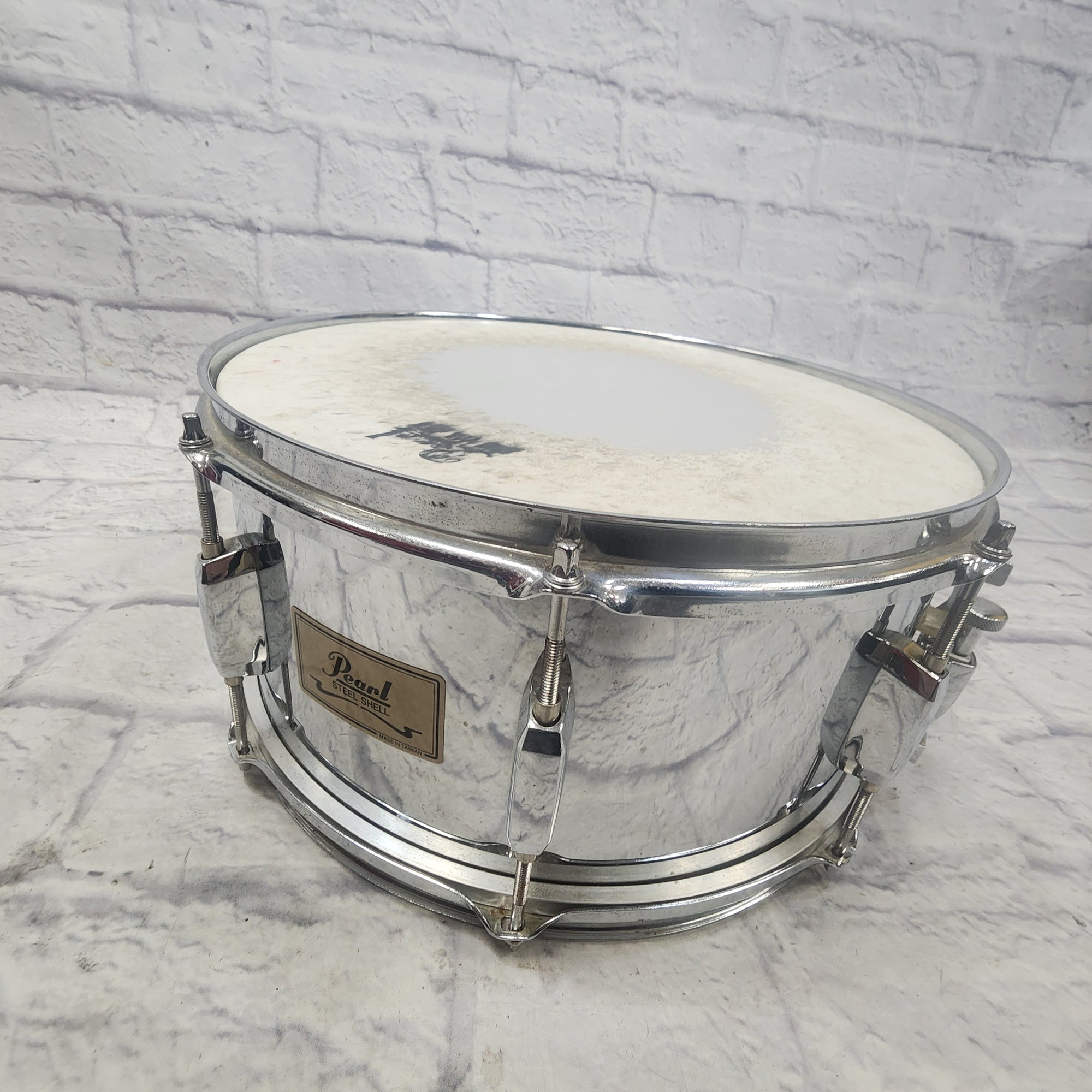 Pearl 10 Lug Steel Shell Snare nullxnull" Snare