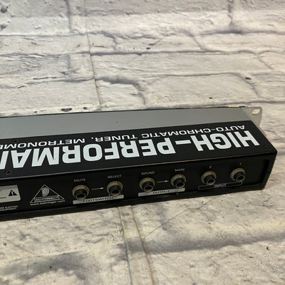 Behringer BTR2000 Racktuner Rack Tuner