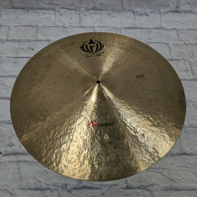 Diril XWorship Crash Ride Cymbal 24in (small crack)