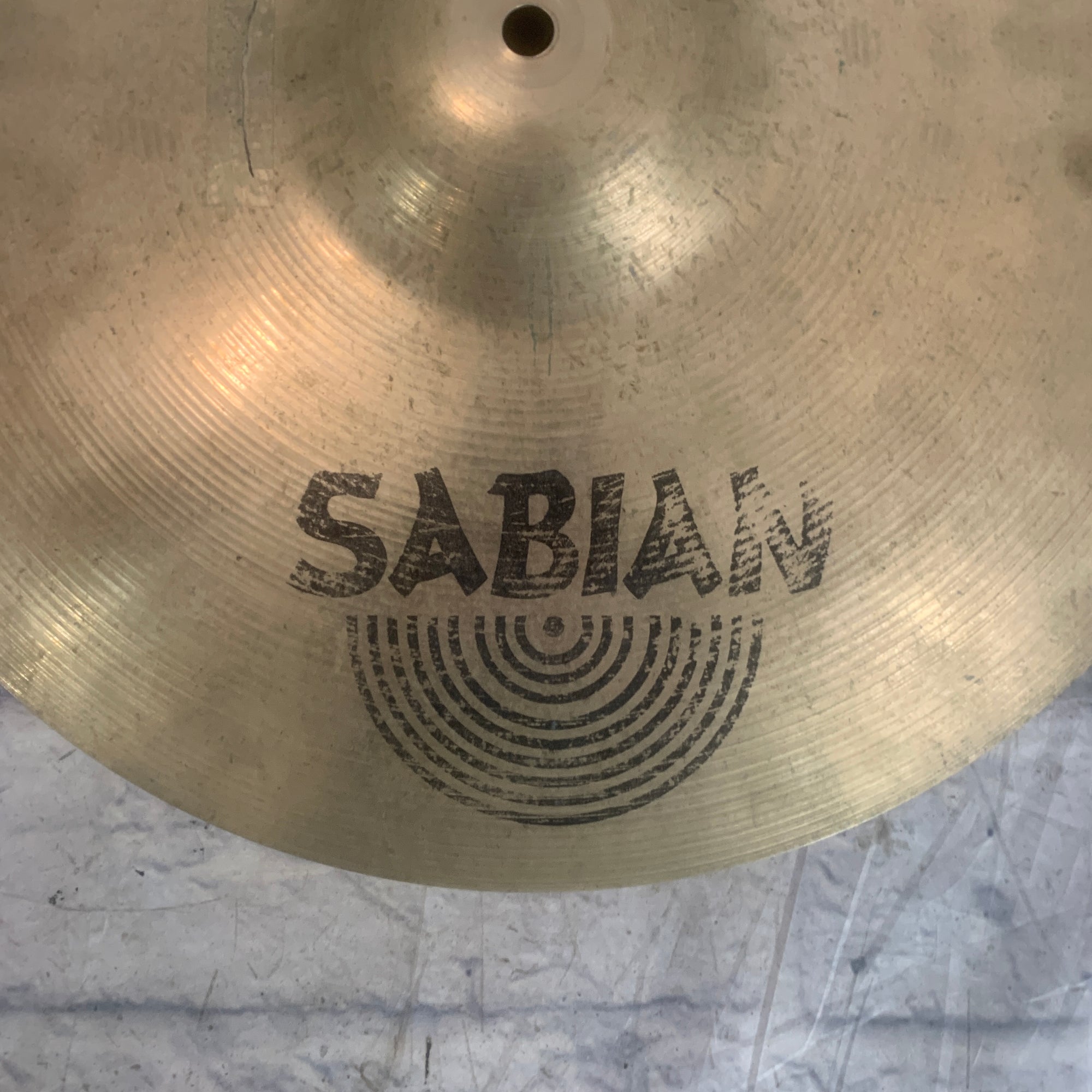Sabian 18" AA Medium (cracked) Thin Crash Ride Cymbal