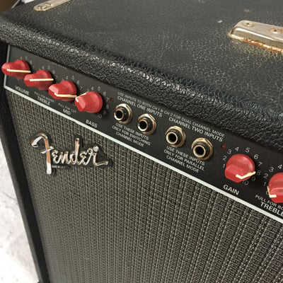 1992 Fender The Twin Red Knob Tube Guitar Combo Amplifier