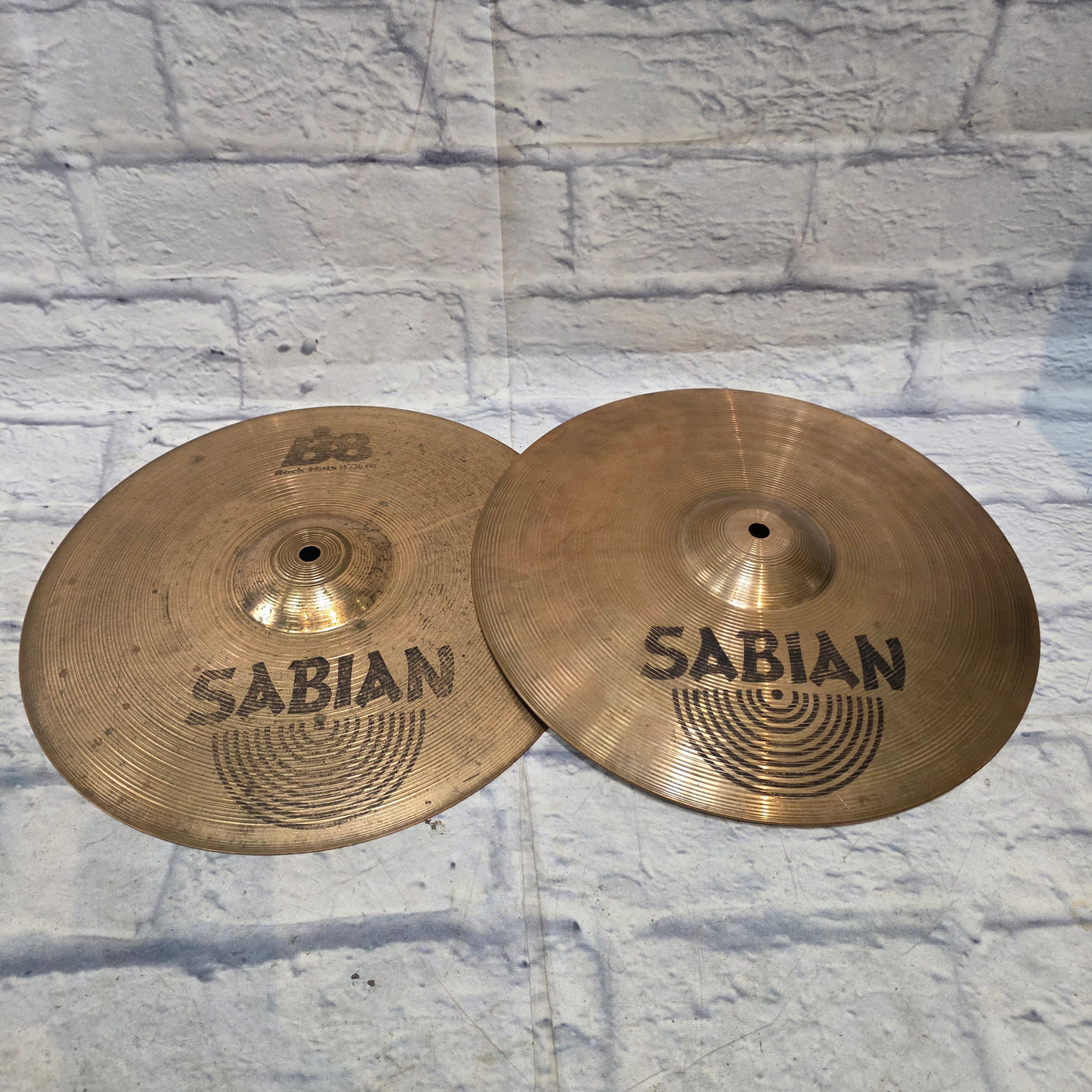 Sabian B8 Rock Hats 14" Pair