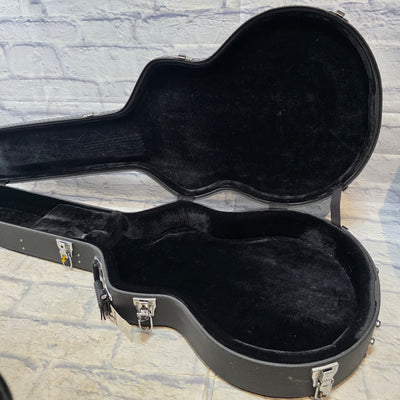 Warwick Rockcase Standard Line Hollow Body Guitar Case Black Tolex Hard Case