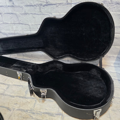 Warwick Rockcase Standard Line Hollow Body Guitar Case Black Tolex Hard Case