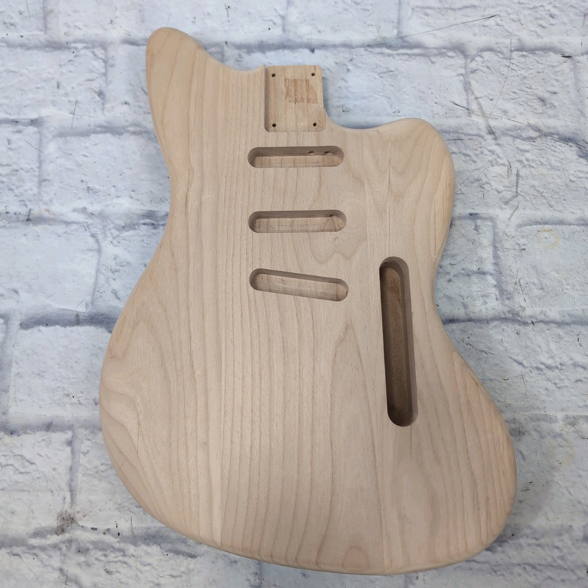 Unfinished Jazzmaster Electric Guitar Body - 3 Lace Sensors