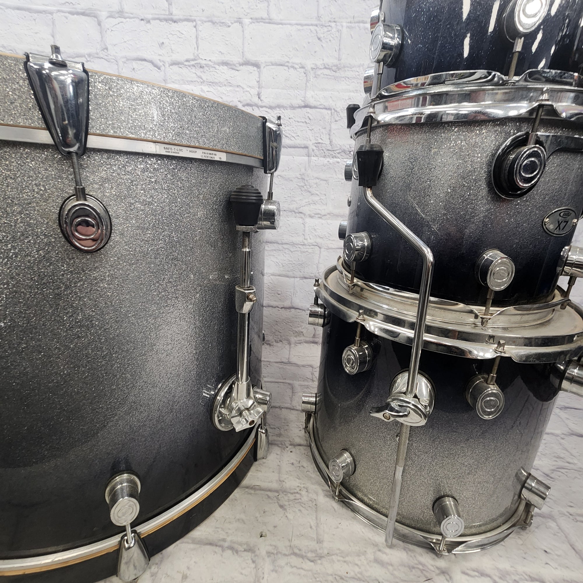 PDP Pacific Drums & Percussion X7 4pc Drum Kit 22 / 14 / 12 / 10