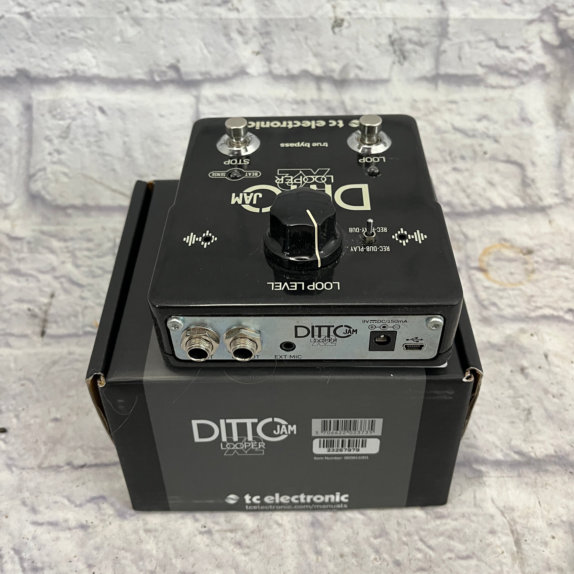 Tc Electronic Ditto Jam X2 With Beatsense Technology Guitar Effect Pedal Demo