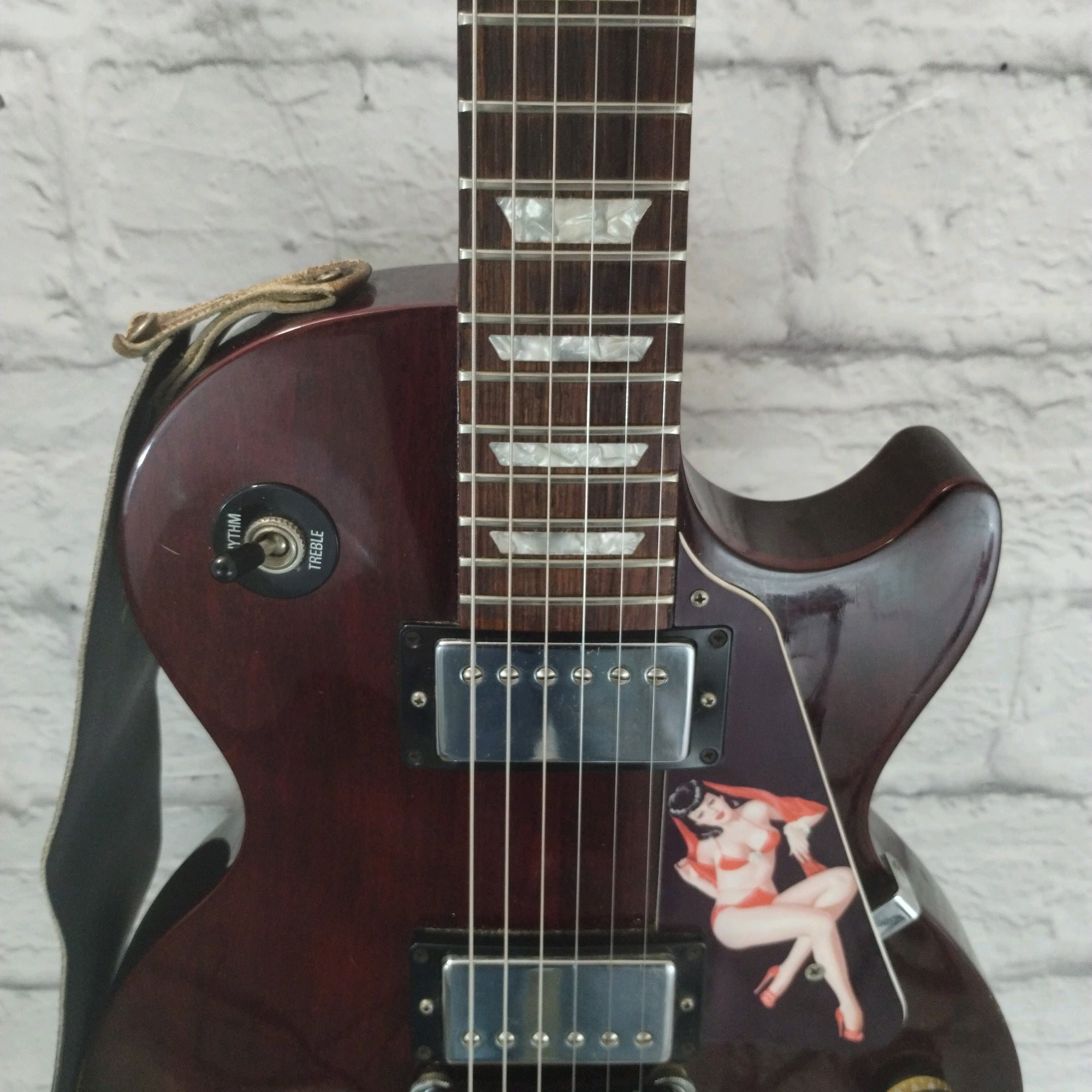 Gibson Les Paul Studio Electric Guitar Wine Red 1991 w/ Gibson USA Case