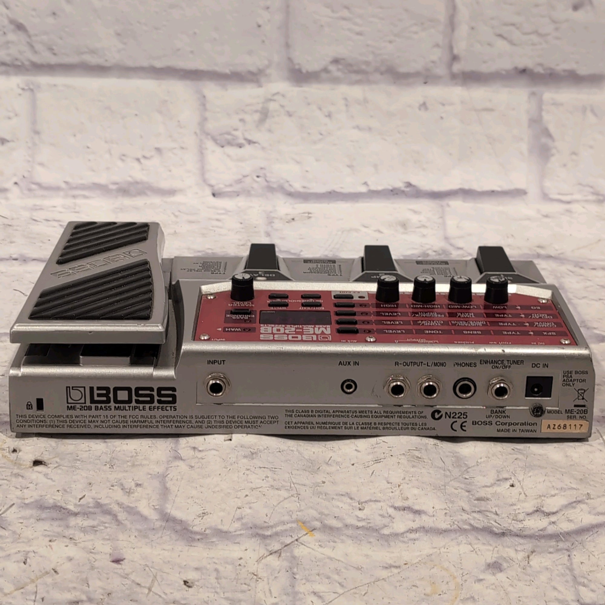 Boss ME-20B Bass Multi-Effect Unit