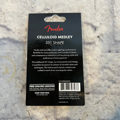 Fender 12 Pack Extra Heavy Picks