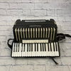 Philharmonic Vintage Black Accordion (Needs Restoration)