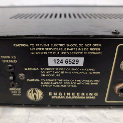SWR SM-400S Bass Amp Head
