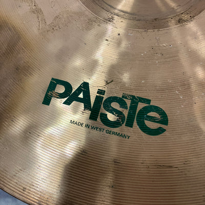 Paiste 1000 Series Heavy Hi Hats Green Label REPAIRED