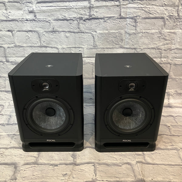 Focal Alpha 80 EVO 8-Inch 2-Way Powered Studio Reference Monitor Pair ...