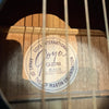 Goya G-314B Vintage 1970s Acoustic Guitar - Black w/ case