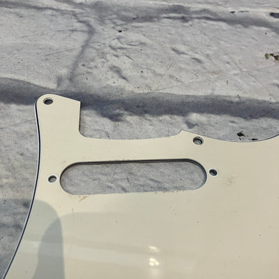 Unknown White Stratocaster Pickguard