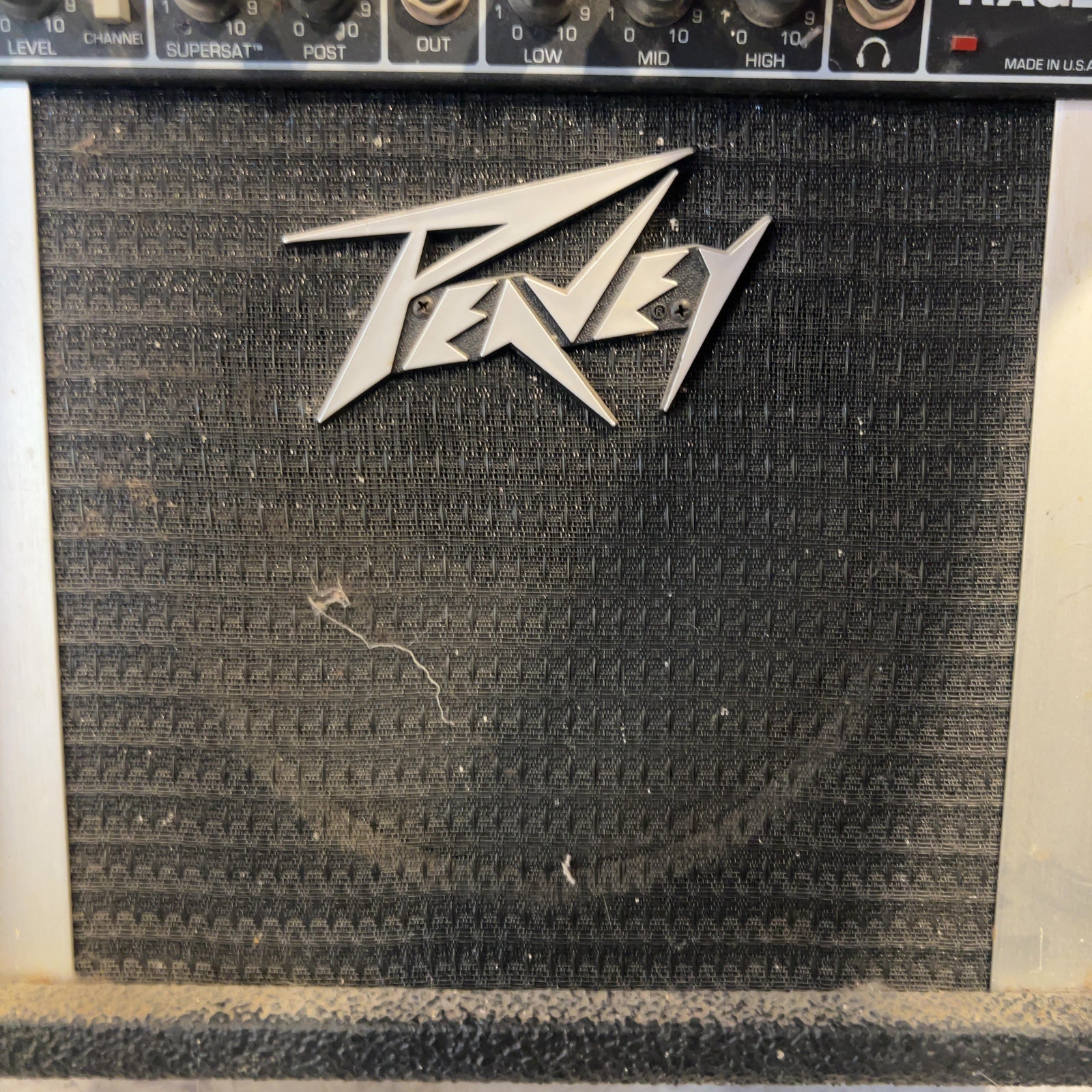Peavey Rage 1990s Silver Trim Guitar Combo Amp
