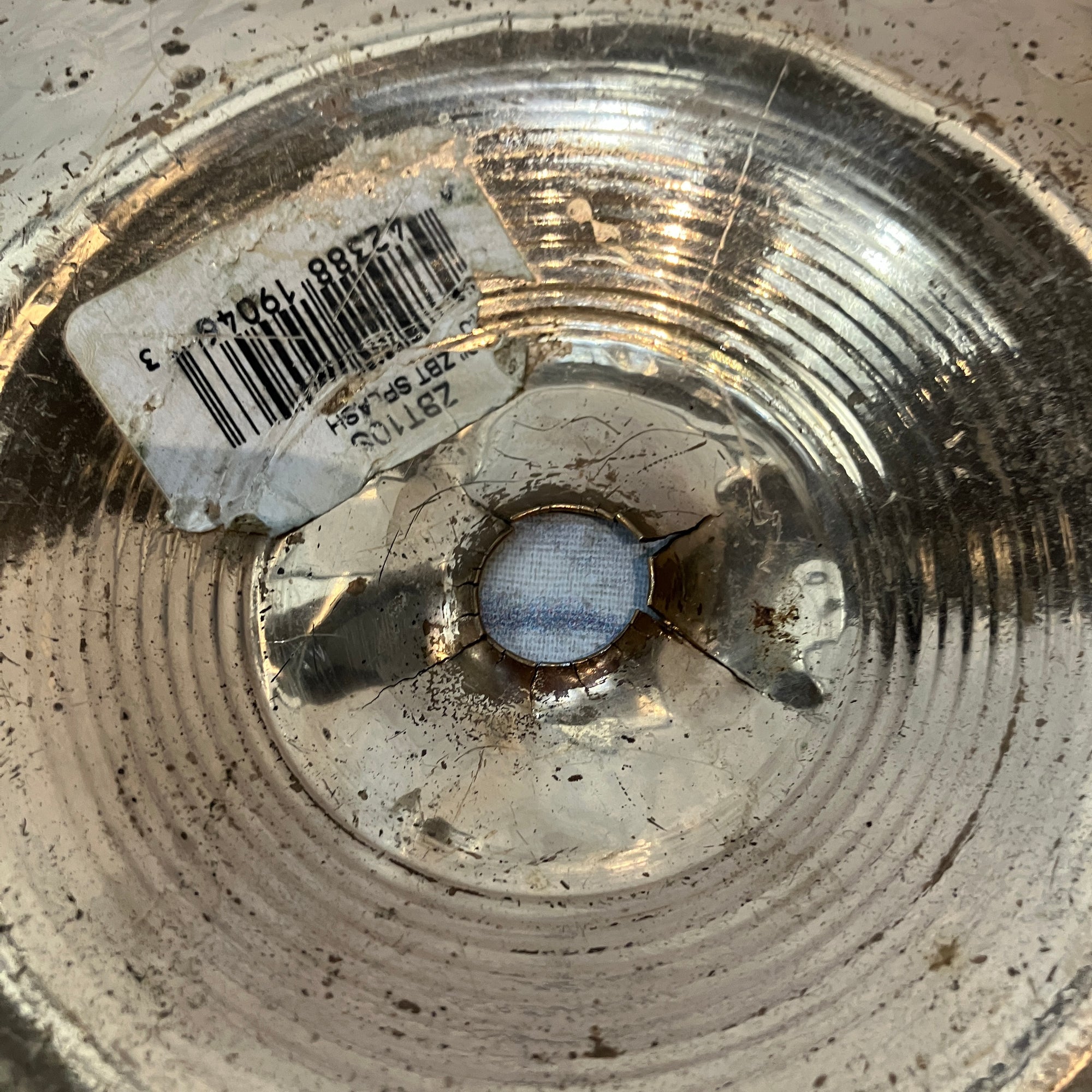 Zildjian ZBT Splash 10" Splash Cymbal - Cracked Bell