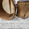 Slingerland Vintage 1961 3pc Champagne Sparkle Drum Set