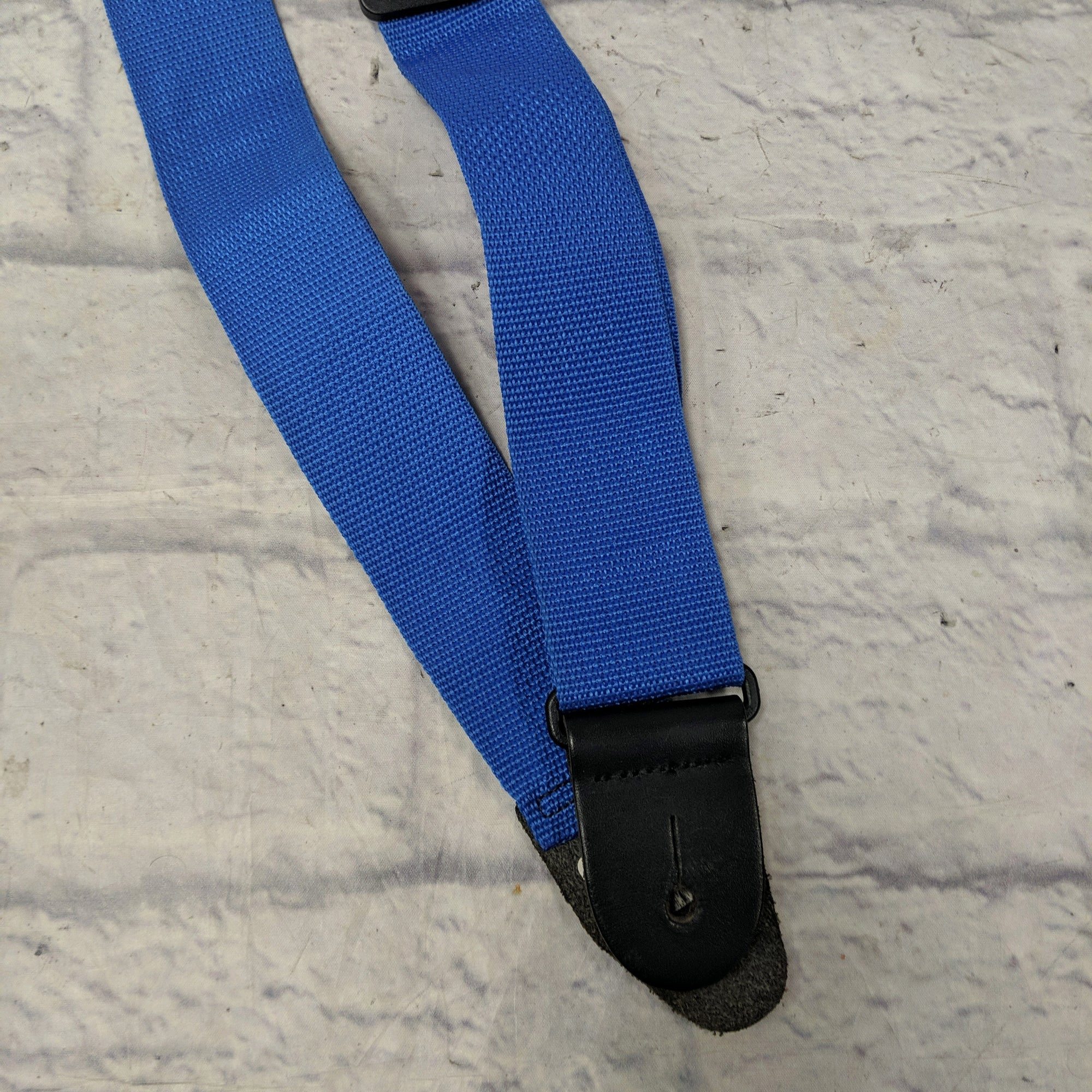 Unknown Blue Nylon Guitar Strap