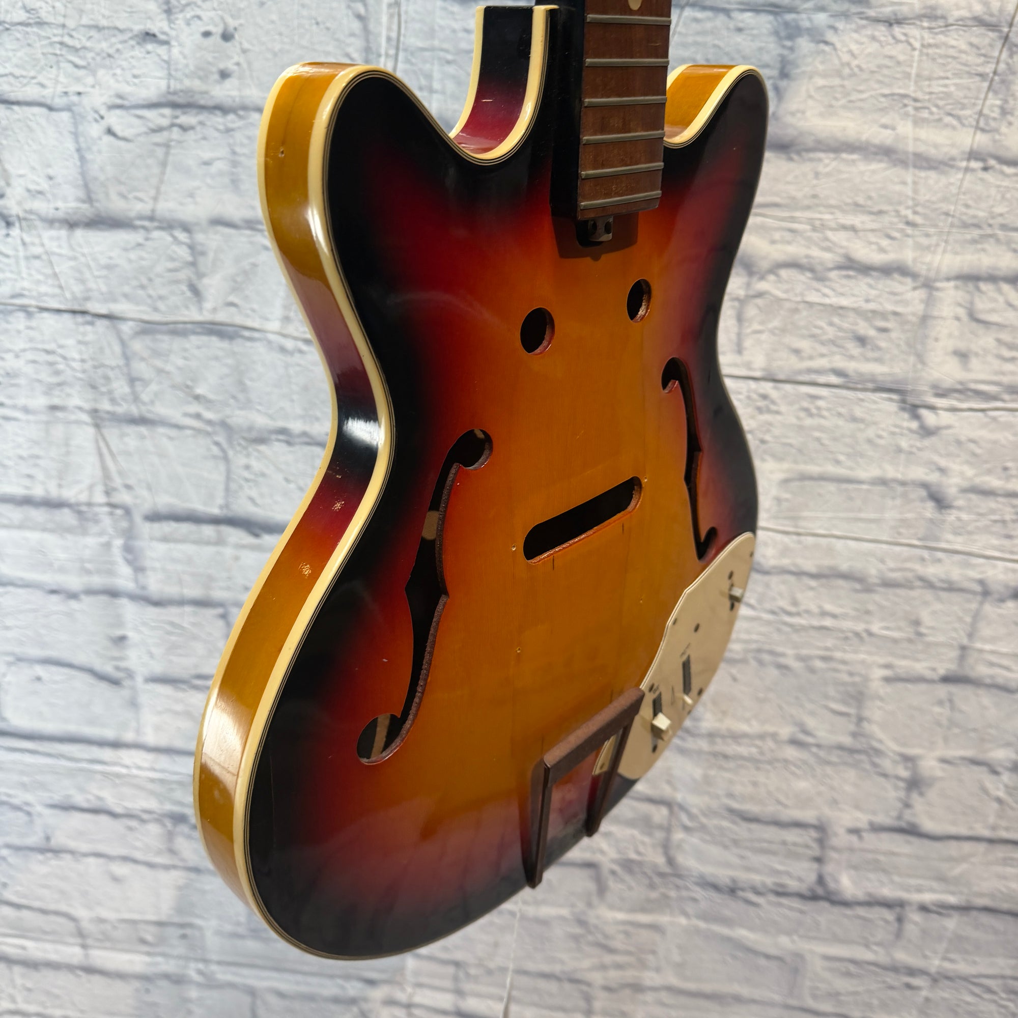 Vintage 1960s Hollow Body Electric - Project Guitar