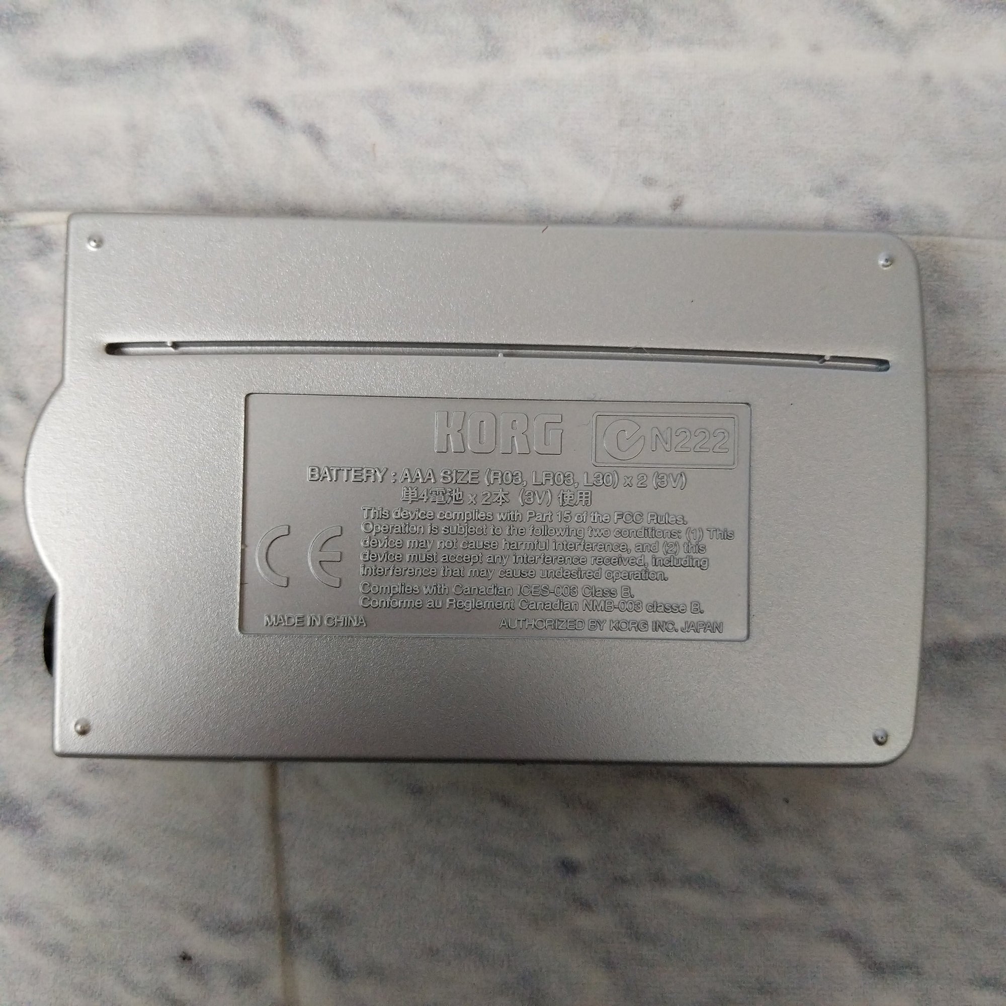 Korg GA-30 guitar tuner