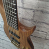 Unknown Custom Made Through Neck 6 String Bass Guitar