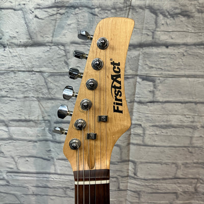 First Act Black S Style Guitar