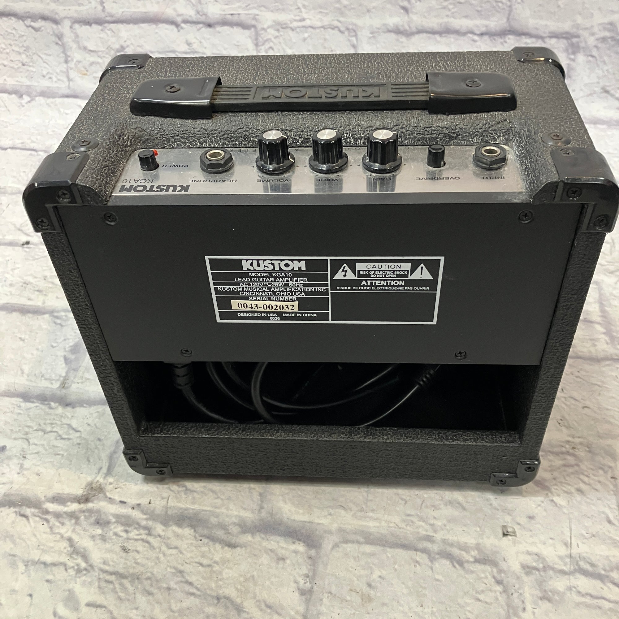 Kustom KGA10 Guitar Combo Amp