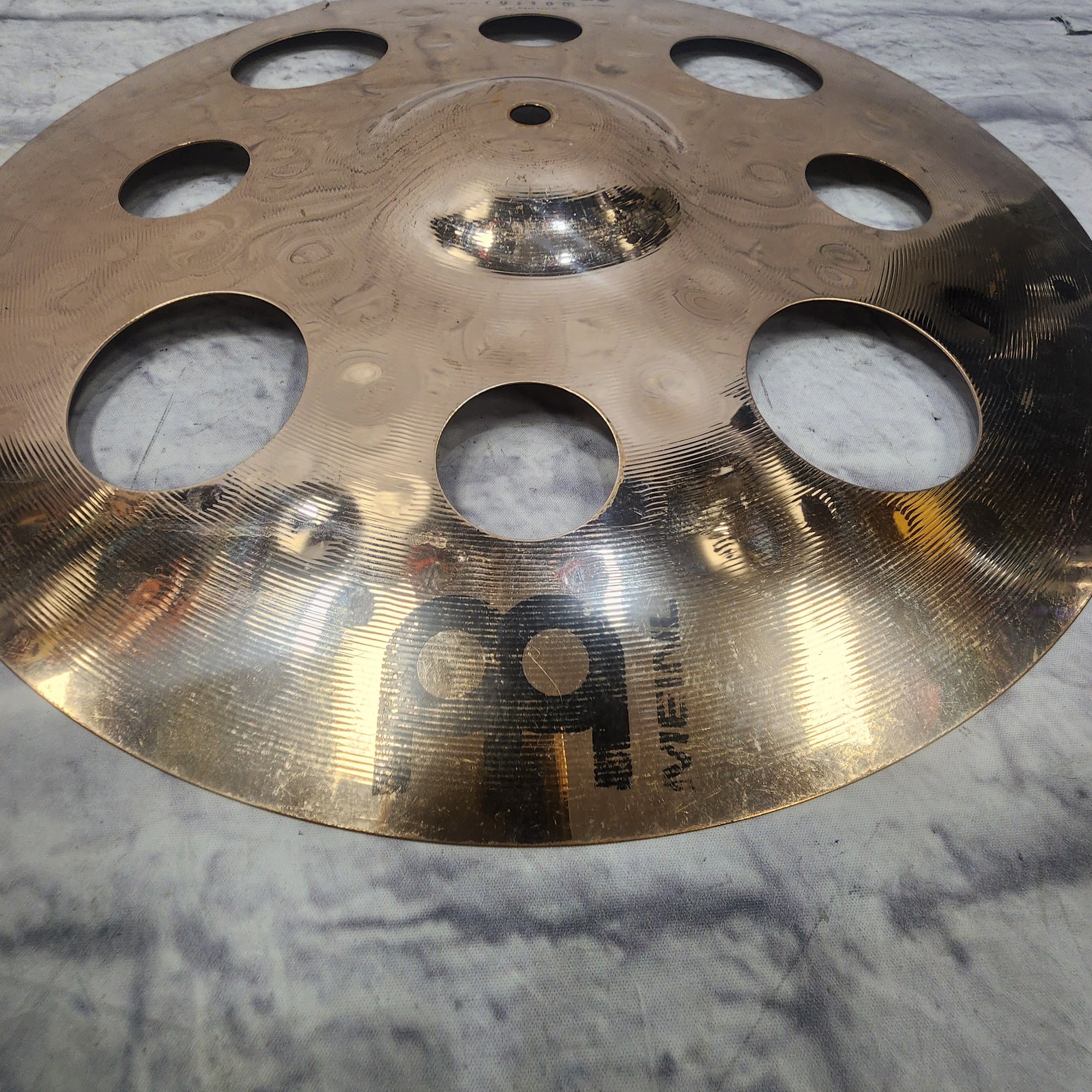 Meinl 16 Classic Custom Trash Crash CRACKED
