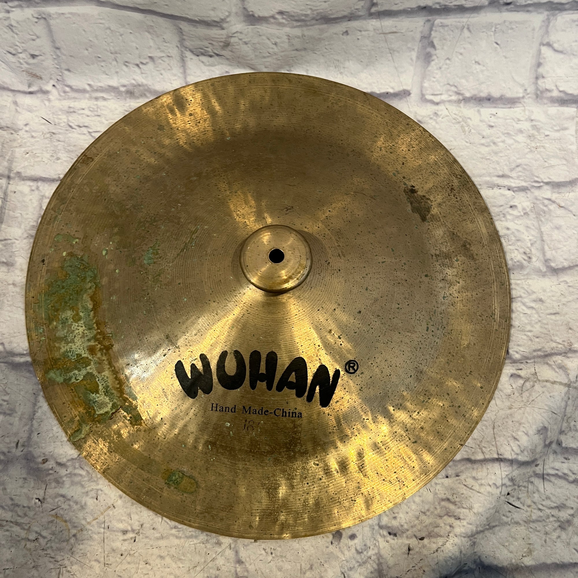Wuhan 18 China Cymbal Rusting