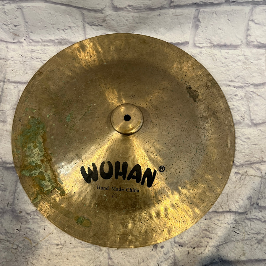 Wuhan 18 China Cymbal Rusting