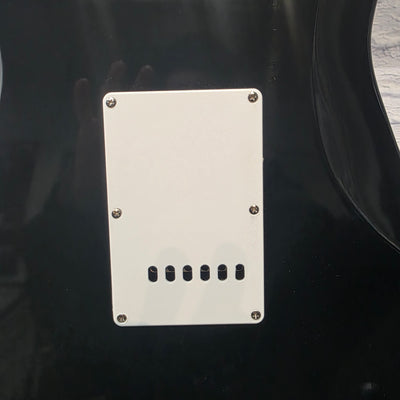 Ammoon Strat Style Electric Guitar w/ gig bag - Black