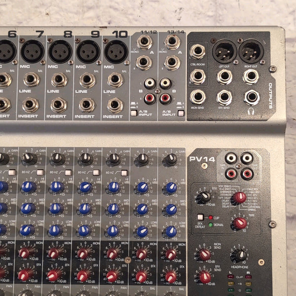 Peavey PV 14 Channel Mixer - Evolution Music