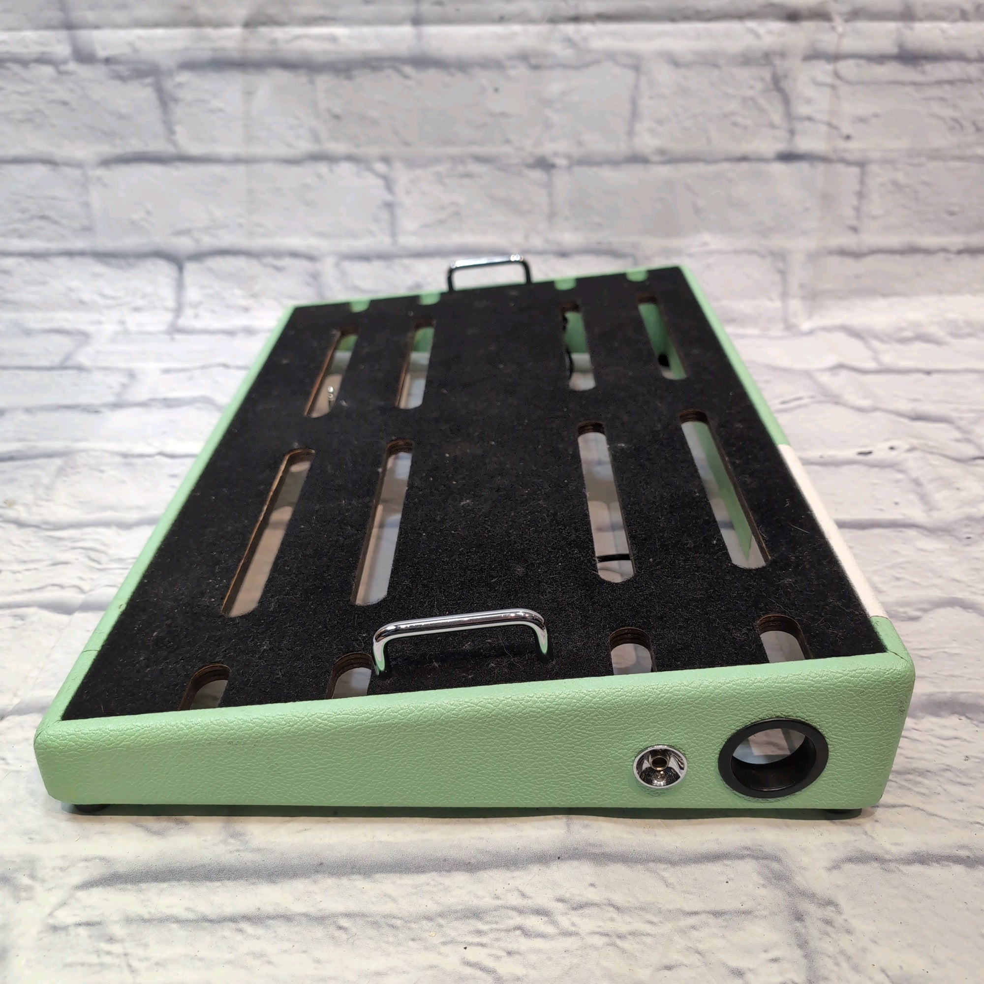 Creation Music Company Pedal Board 24" x 16" - Seafoam Green Pedal Board