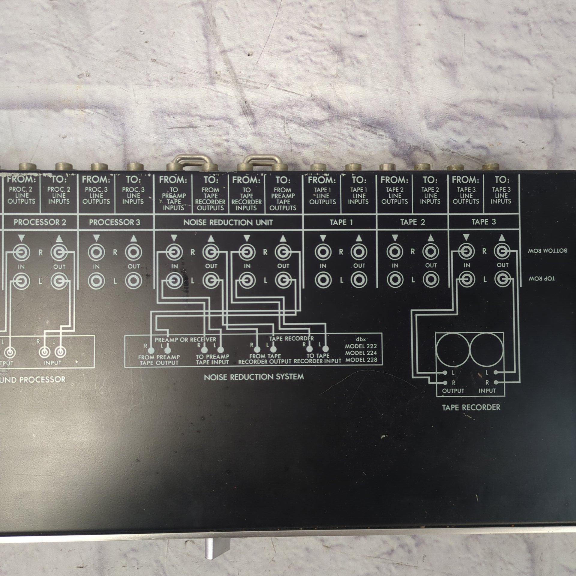 DBX 200 Program Route Selector Rack Unit