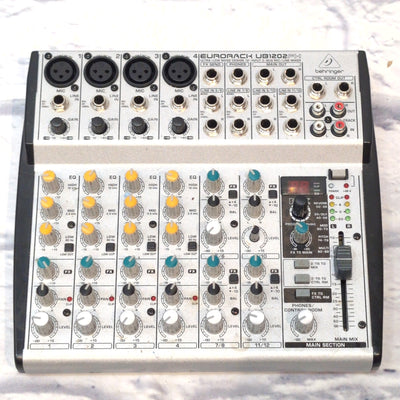 Behringer Eurorack UB1202 Mixer w/ Power Supply