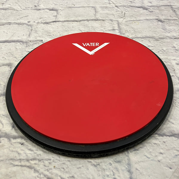 Vater 12 Inch Red Practice Pad - Evolution Music