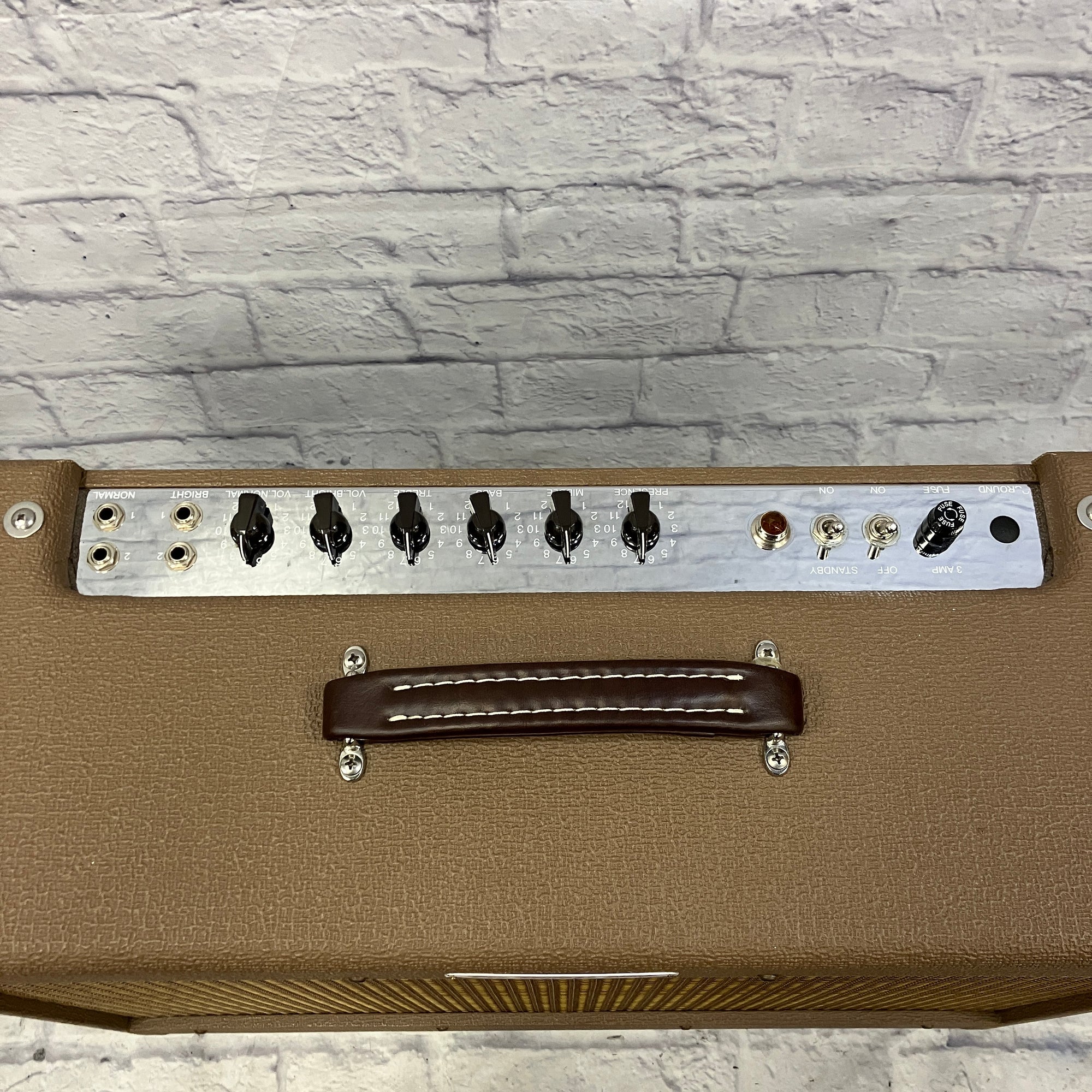 Fox Vintage 5F8B 2x12 Tube Combo Amp Sica Speakers Amperex