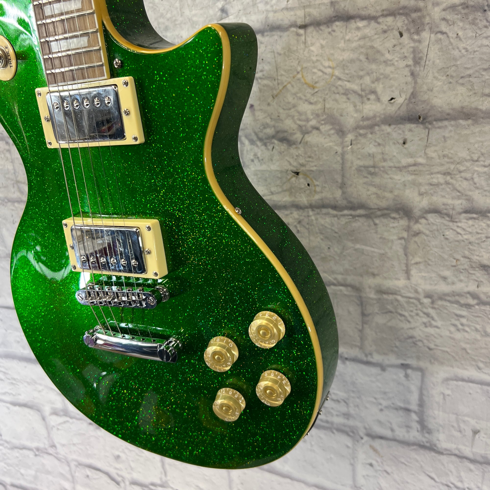 Firefly LP Classic Green Sparkle Electric Guitar
